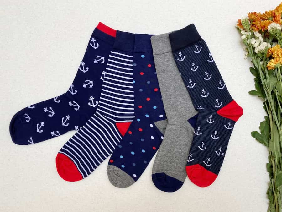 تصویر 3 از قیمت خرید جوراب مردانه طرح دار + فروش ویژه